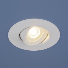 Встраиваемый потолочный светодиодный светильник 9914 LED 6W WH белый Elektrostandard