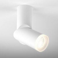 Накладной потолочный светодиодный светильник DLR036 12W 4200K белый матовый Elektrostandard